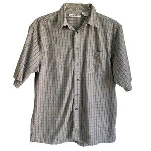 Knightsbridge Short Sleeve Button Down Shirt Men's Large